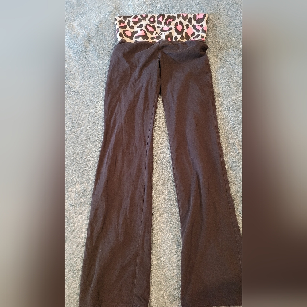 Victoria's Secret PINK foldover yoga pants